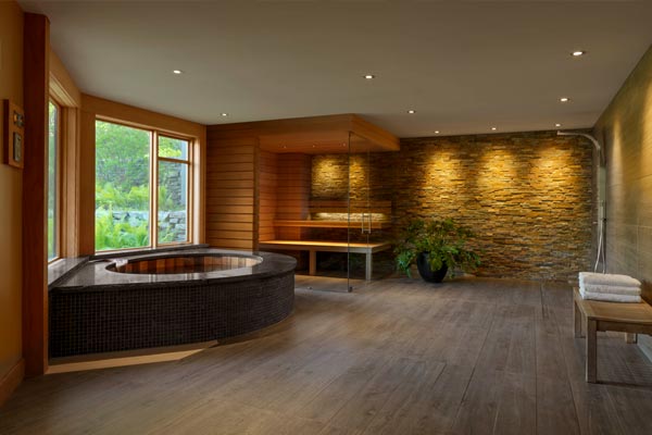 Stowe Vermont spa renovation