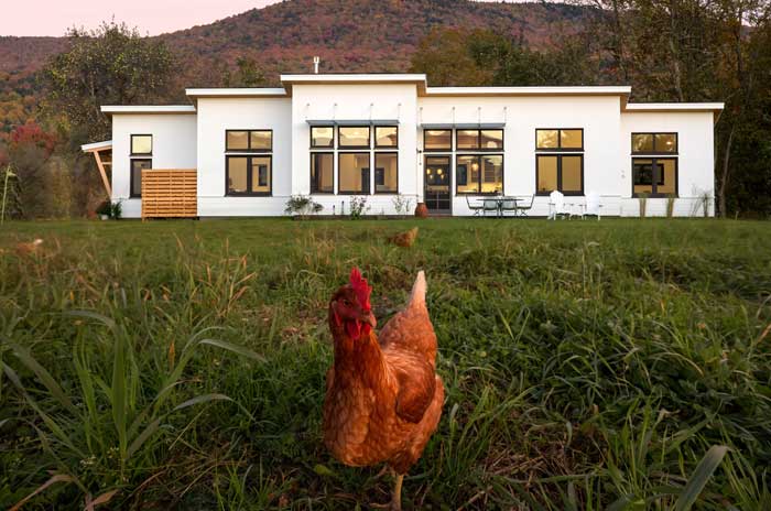 custom modern farm house exterior