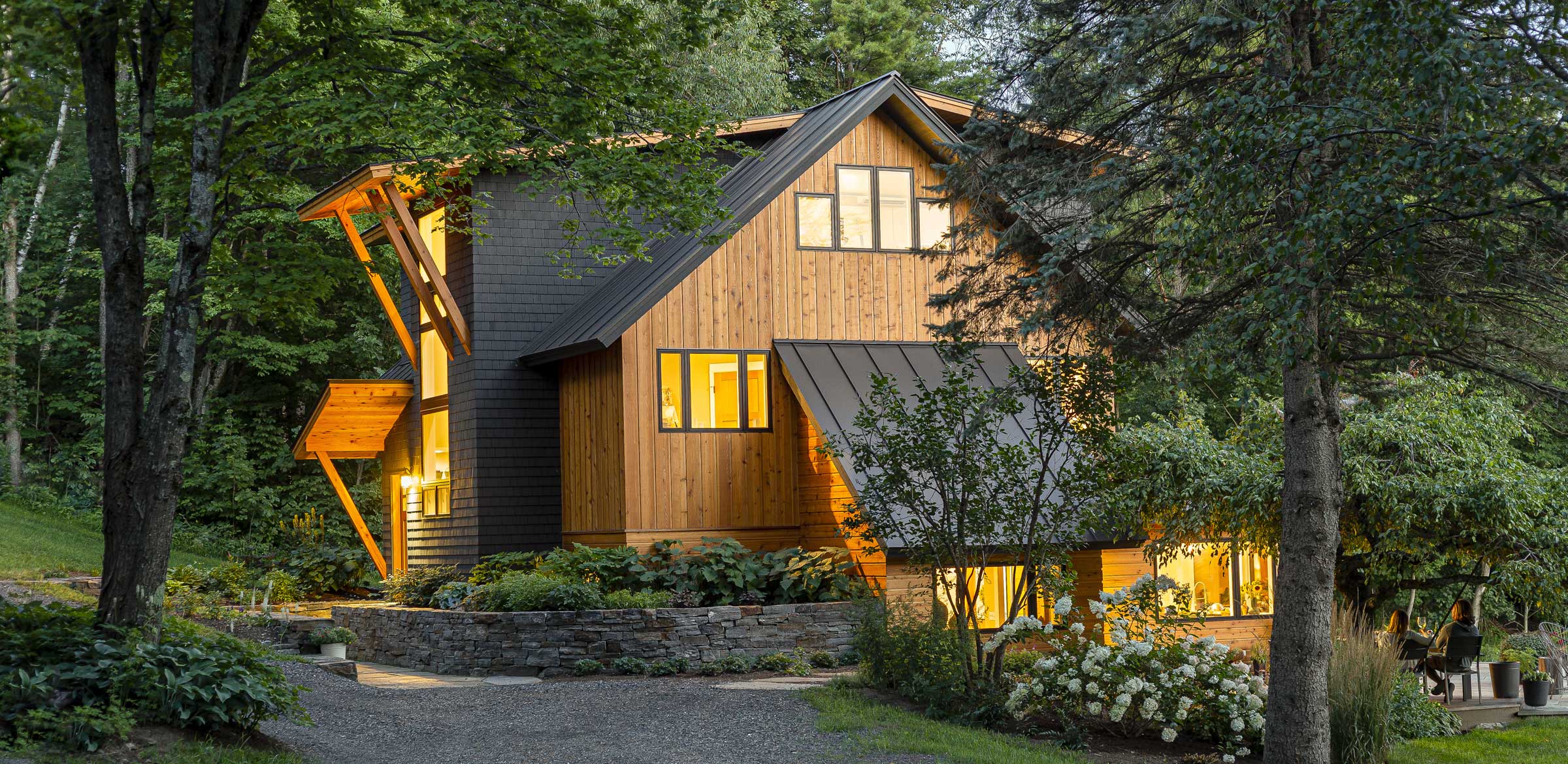 lonesome trail renovation house exterior