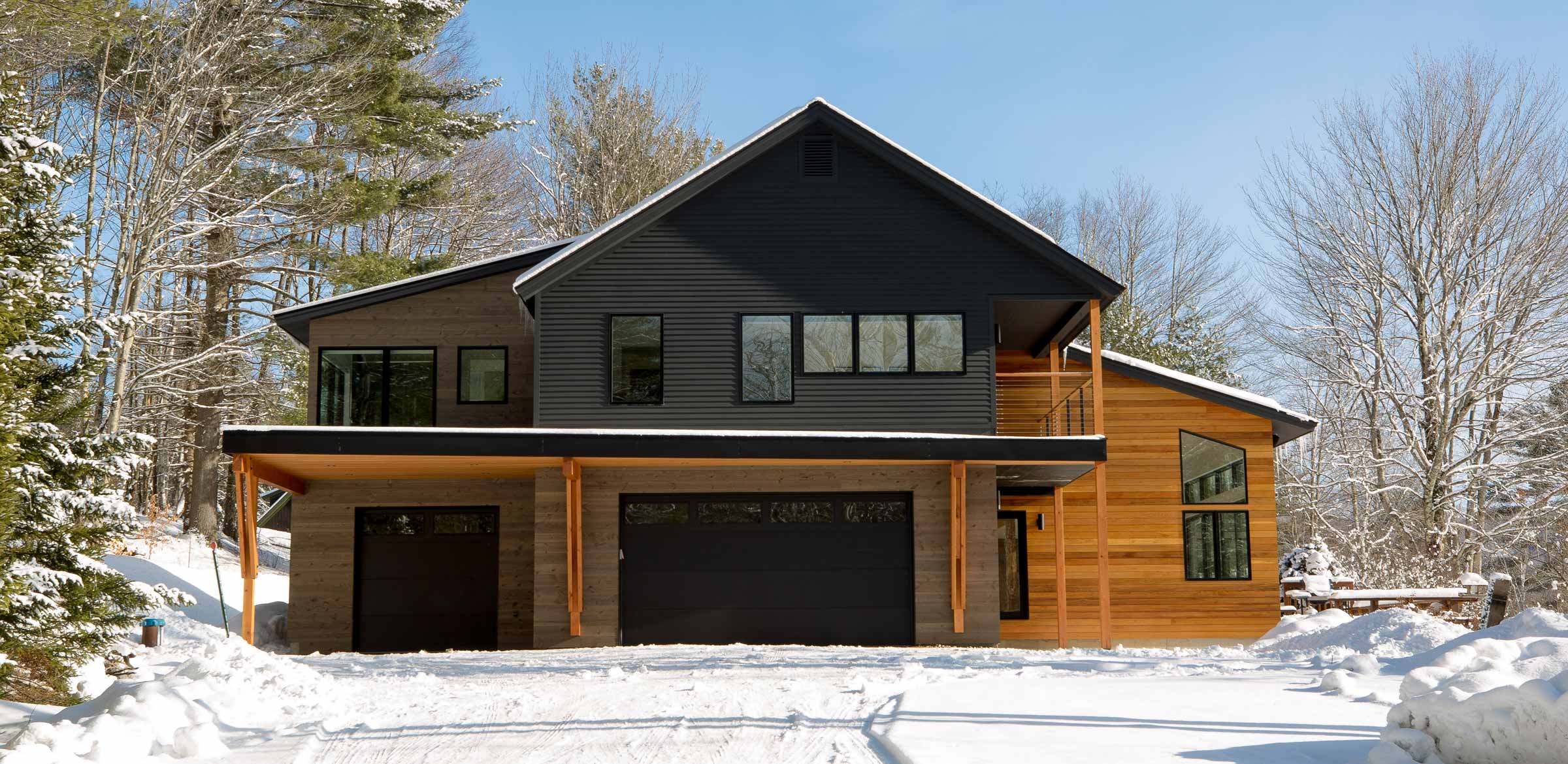 stowe renovation house exterior